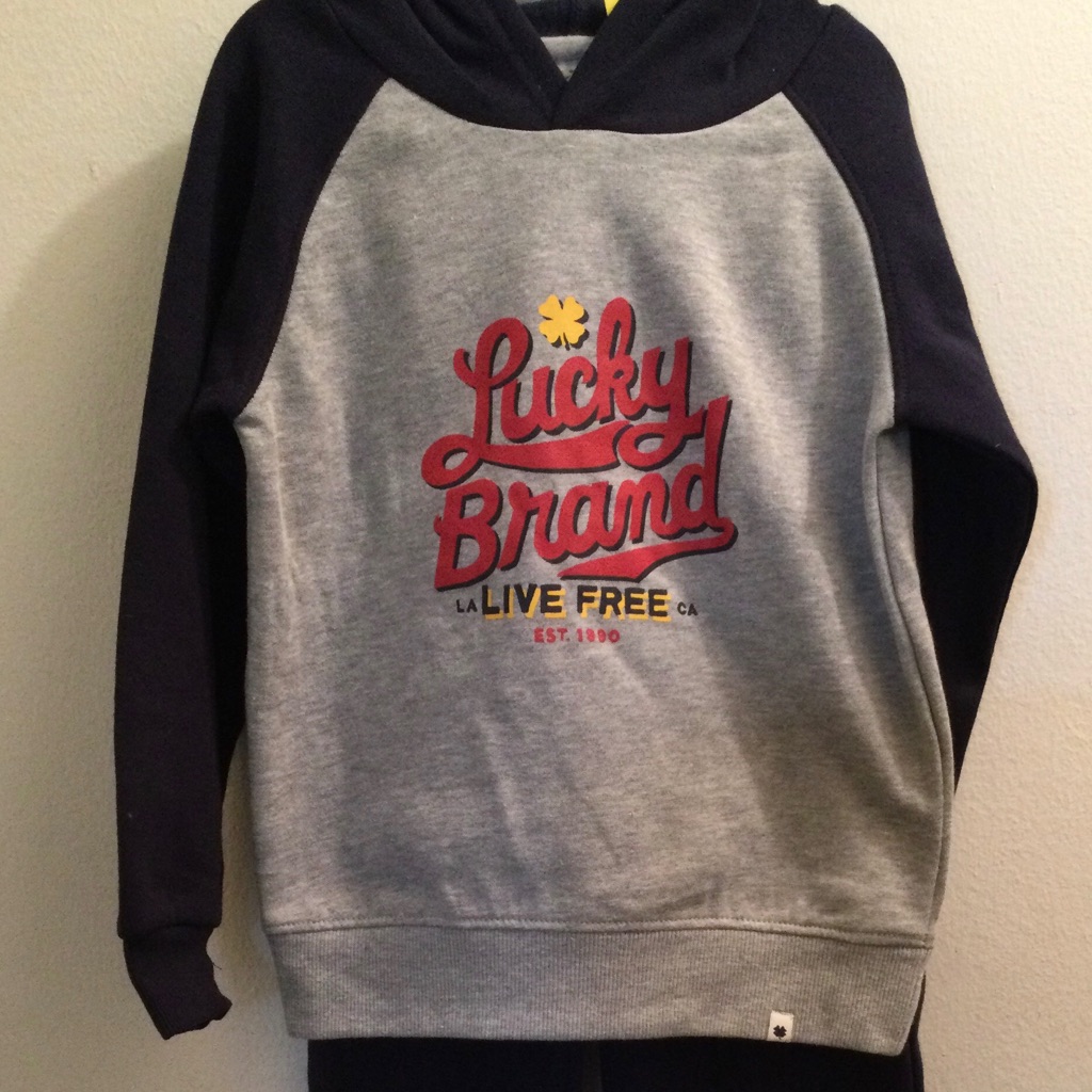 Lucky Brand 2 Piece Fleece Set